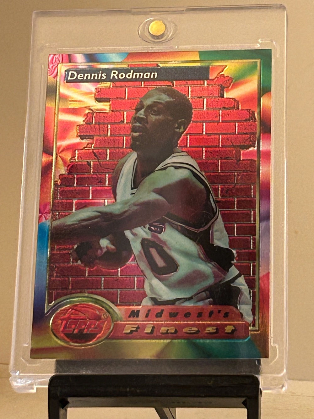 Dennis Rodman 1993-94 Topps Finest-Spurs